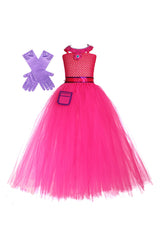 Kinder Mädchen tutu Kleid Wish 2023 -Dahlia Cosplay Kostüm Outfits