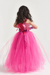 Kinder Mädchen tutu Kleid Wish 2023 -Dahlia Cosplay Kostüm Outfits