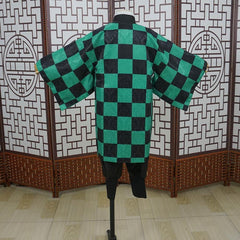 Kinder Jungen Mädchen Anime Demon Slayer Kamado Tanjirou Cosplay Kostüm Uniform - cosplaycartde