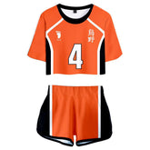 Volleyball!! Haikyuu Karasuno High School Shoyo Hinata Yuo Nishinoya Unform Cosplay Kostüm - cosplaycartde