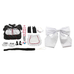 Katzenparadies NEKOPARA Chocola Vanilla Cosplay Kostüm Dienstmädchen Kleid - cosplaycartde