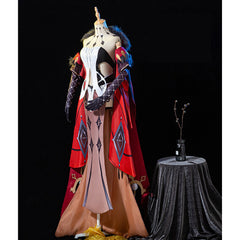 Genshin Impact Fatui NPC La Signora Cosplay Kostüm Halloween Karneval Kostüm