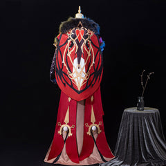 Genshin Impact Fatui NPC La Signora Cosplay Kostüm Halloween Karneval Kostüm