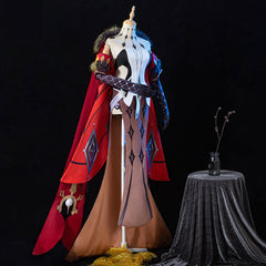 Genshin Impact Fatui NPC La Signora Cosplay Kostüm Halloween Karneval Kostüm