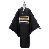 Demon Slayer Nakime Kimono Cosplay Kostüm Halloween Karneval Outfits