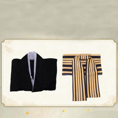Demon Slayer Nakime Kimono Cosplay Kostüm Halloween Karneval Outfits