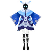 Genshin Impact Cryo Abyss Magier Cosplay Kostüm Halloween Karneval Outfits
