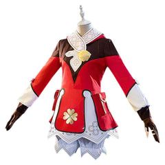Klee Genshin Impact Keqing Cosplay Kostüm Damen Halloween Karneval Kostüm - cosplaycartde