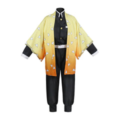 Demon Slayer Kimetsu no Yaiba Agatsuma Zenitsu Cosplay Kostüm