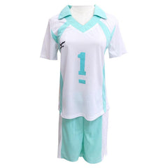 Haikyuu!! Oikawa Tooru Cosplay Aoba Johsai High School Gymnasium Uniform T-shirt Short Set - cosplaycartde