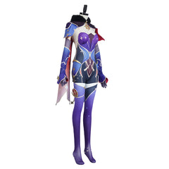 Genshin Impact Mona Outfits Cosplay Kleid Halloween Karneval Kostüm