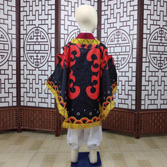 Kinder Demon Slayer Kamado Tanjuurou Kostüm Kimono Halloween Karneval Outfits