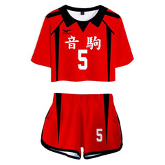 Haikyuu Nekoma High School Nu 5 Kozume Kenma Cosplay Uniform Kostüm - cosplaycartde