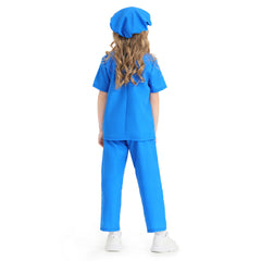 Kinder Doktor Cosplay Kostüm Outfits Halloween Karneval Party Verkleidung Anzug