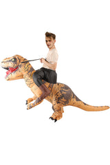 Aufblasbare Fettkostüm T-rex Dinosaurier Jurassic Welt Cosplay Kostüm Version B