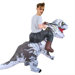 Fatsui Fettkostüm Aufblasbare Dinosaurier Kostüm Erwachsene T-Rex Jurassic Welt Cosplay Kostüm - cosplaycartde