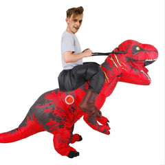 Fatsui Fettkostüm Aufblasbare Dinosaurier Kostüm Erwachsene T-Rex Jurassic Welt Cosplay Kostüm - cosplaycartde