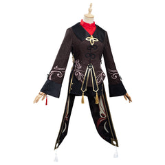 Genshin Impact HuTao Cosplay Kostüm Halloween Karneval Outfits