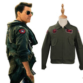 Kinder Top Gun: Maverick Cosplay Kostüm Outfits Halloween Karneval Jacke