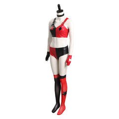 Harley Quinn Cosplay Kostüm Halloween Karneval Outfits