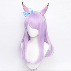 Pretty Derby Mejiro McQueen Perücke Cosplay Perücke mit Ohren, Schwanz