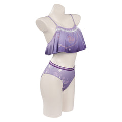 Genshin Impact Baal Raiden Shogun Cosplay Bademode Damen Sommer 2tlg. Badeanzug