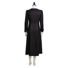 The Addams Family Tochter Cosplay Kostüm Outfits Halloween Karneval Kleid