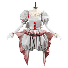 IT Pennywise The Clown Cosplay Kostüm Halloween Karneval weiblich Kostüm - cosplaycartde