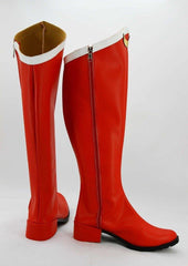 Sailor Moon Usagi Tsukino Cosplay Schuhe Stiefel Rot - cosplaycartde