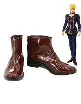 Jotaro Kujo JoJo's Bizarre Adventure: Golden Wind Giorno Giovanna Schuhe Cosplay Schuhe - cosplaycartde