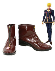 Jotaro Kujo JoJo's Bizarre Adventure: Golden Wind Giorno Giovanna Schuhe Cosplay Schuhe - cosplaycartde