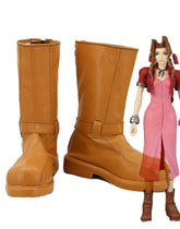 Final Fantasy VII 7 Aerith Aeris Gainsborough Stiefel Cosplay Schuhe Version A - cosplaycartde