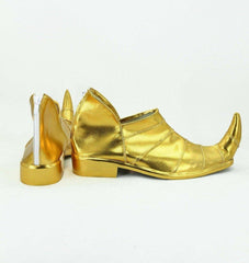 JoJo's Bizarre Adventure 3 Dio Brando Cosplay Schuhe Gold - cosplaycartde