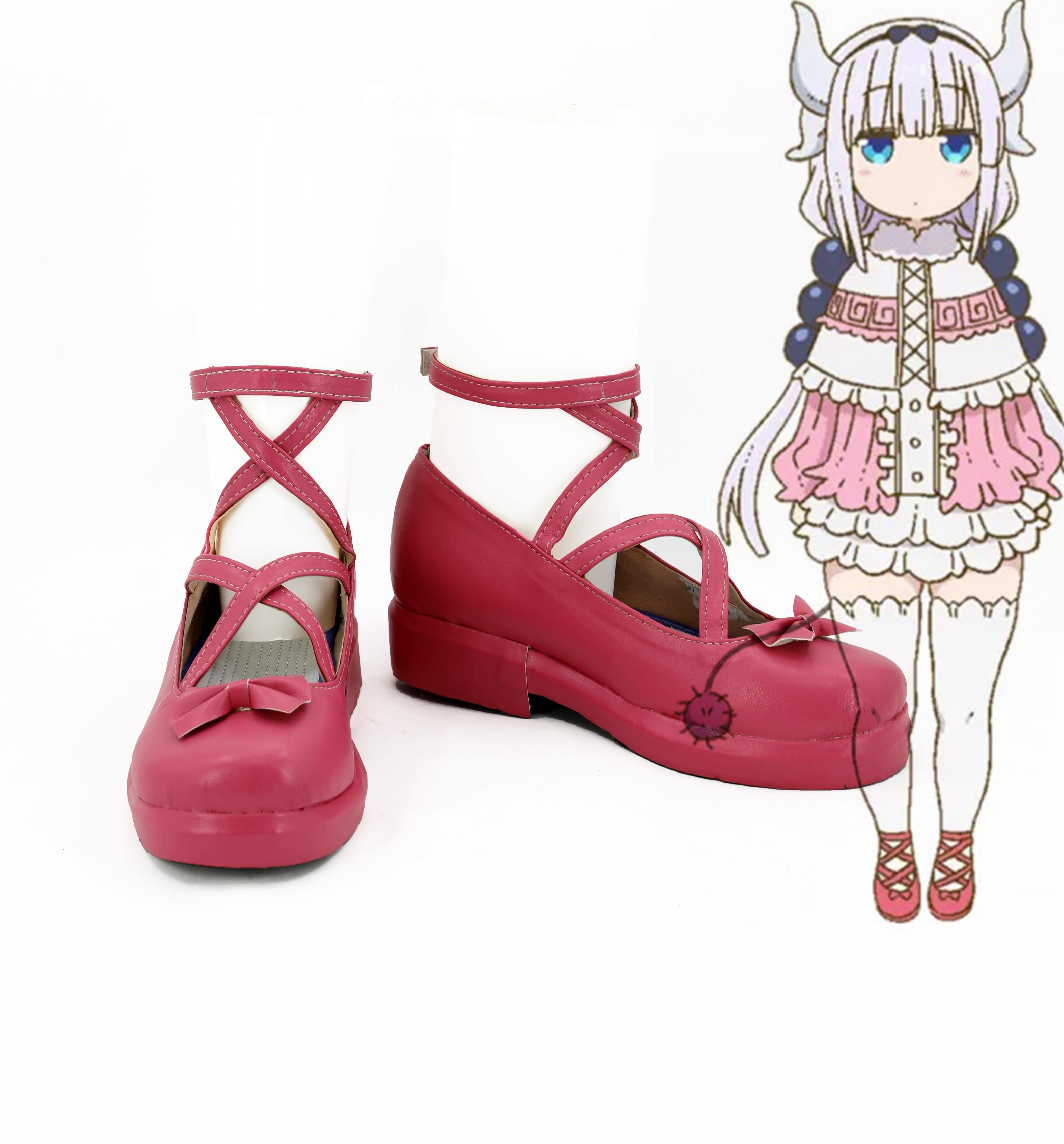 Miss Kobayashi-san Dragon Maid Kanna Kamui Schuhe Cosplay Schuhe - cosplaycartde