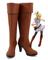 Fairy Tail Lucy Heartfilia Schuhe Cosplay Schuhe Stiefel - cosplaycartde