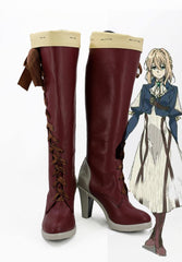 Violet Evergarden Vaioretto Evagaden Violet Stiefel Cosplay Schuhe Stiefel - cosplaycartde