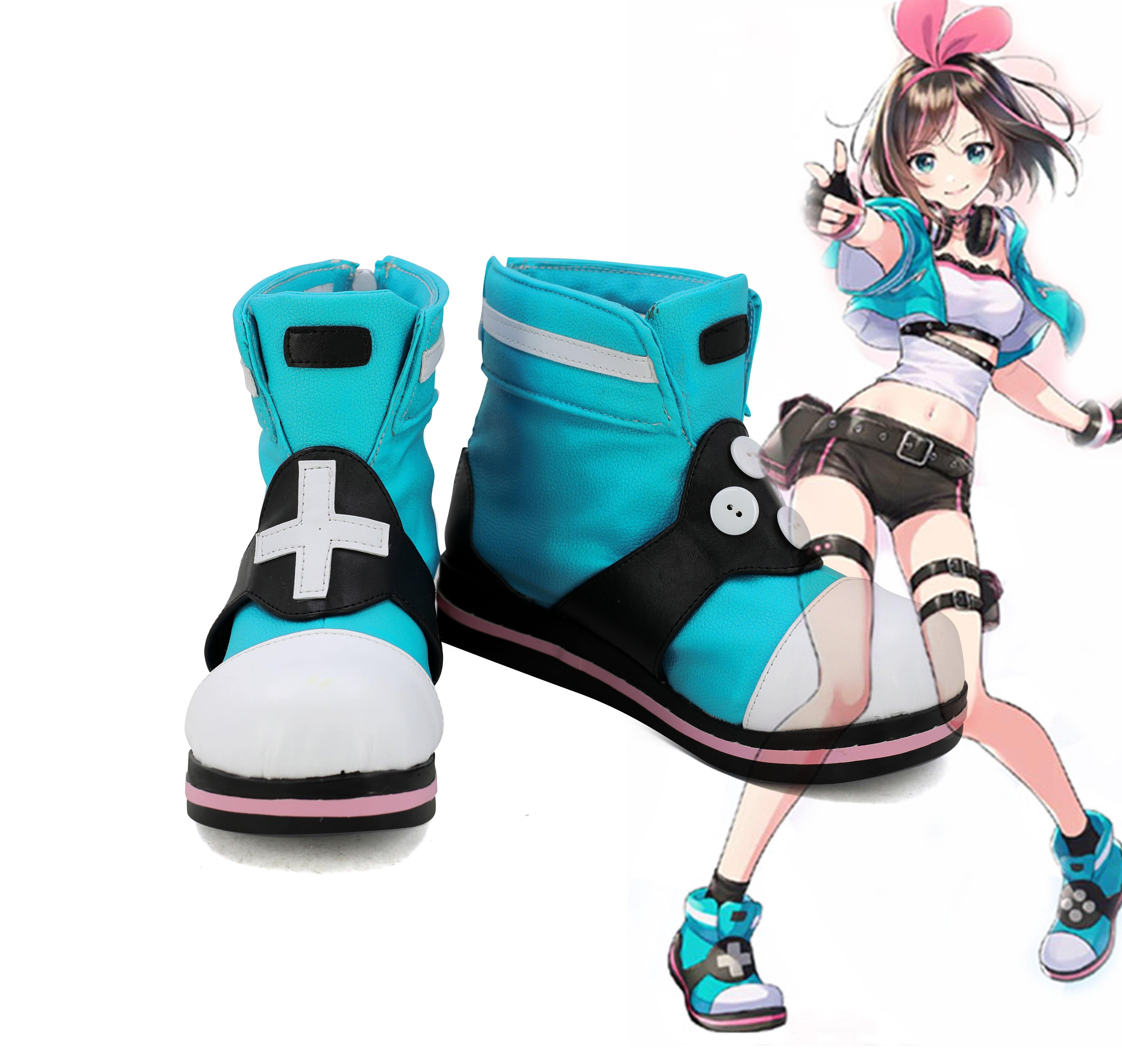 Die virtuelle Youtuberin Kizuna Ai A.I. Channel Stiefel Cosplay Schuhe - cosplaycartde