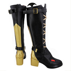Overwatch Ashe Cosplay Helden Ashe Stiefel Cosplay Schuhe