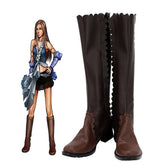 Final Fantasy lenne Schuhe Cosplay Halloween Karneval Stiefel