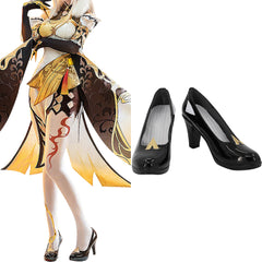Genshin Impact Ningguang Schuhe Cosplay Schuhe