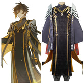Genshin Impact Zhongli Cosplay Kostüm Halloween Karneval Outfits