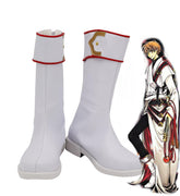 CCS Card Captor Sakura Shaoran Li Stiefel Cosplay Schuhe Weiß - cosplaycartde
