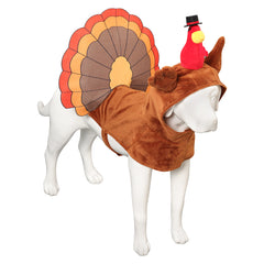 turkey Pet dog halloween Cosplay Costume Outfits Halloween Carnival Party Suit