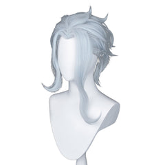 Genshin Impact Fatui Dottore Cosplay Perücke Hitzebeständiges Haar Karneval Halloween Party Requisiten