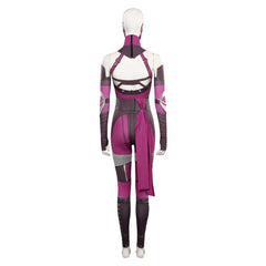 Mortal Kombat 1 Milenna rosa Jumpsuit Cosplay Kostüm Halloween Karneval Outfits