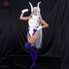 My hero Academic Cosplay Hase Jumpsuit da Coniglio Kostüm Miruko Cosplay Kostüm Jumpsuit