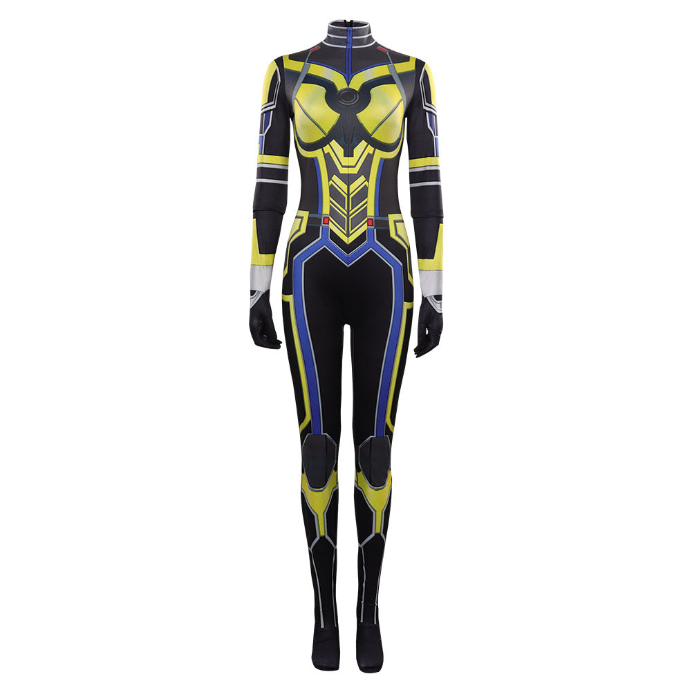 Ant-Man and the Wasp: Quantumania Cosplay Hope van Dyne Kostüm Halloween Karneval Jumpsuits