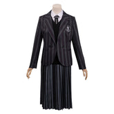 Kinder Addams Mädchen Uniform Cosplay Halloween Karneval Kostüm