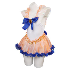 Sailor Moon Aino Minako Anime Cosplay Bademode 2tlg, originelle Bademode Halloween Karneval Outfits