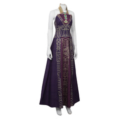 Black Panther: Wakanda Forever Cosplay Ramonda Kostüm Halloween Karneval Kleid
